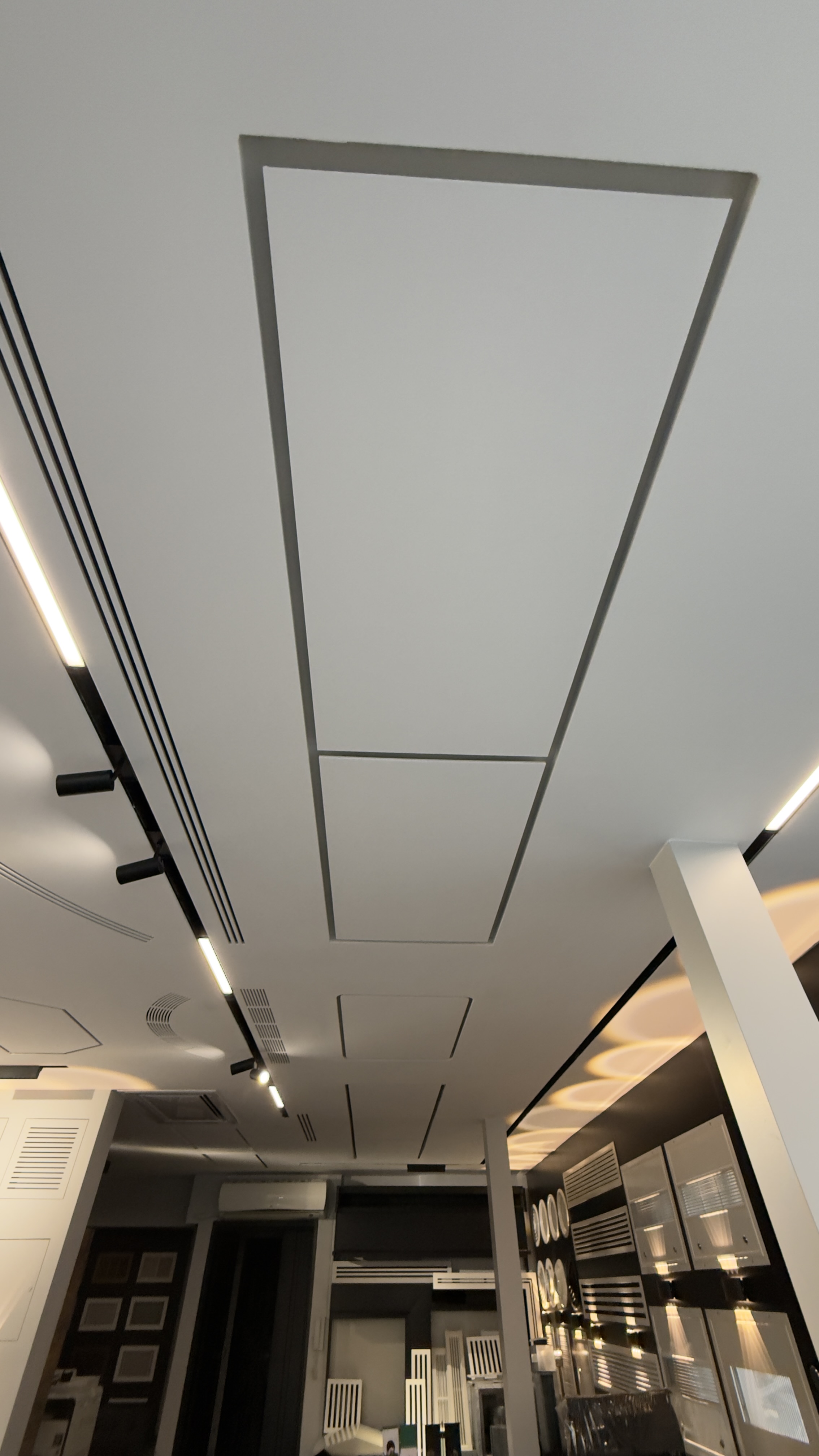 دریچه زیر دستگاهی طرح گل سقفی دو دهنه